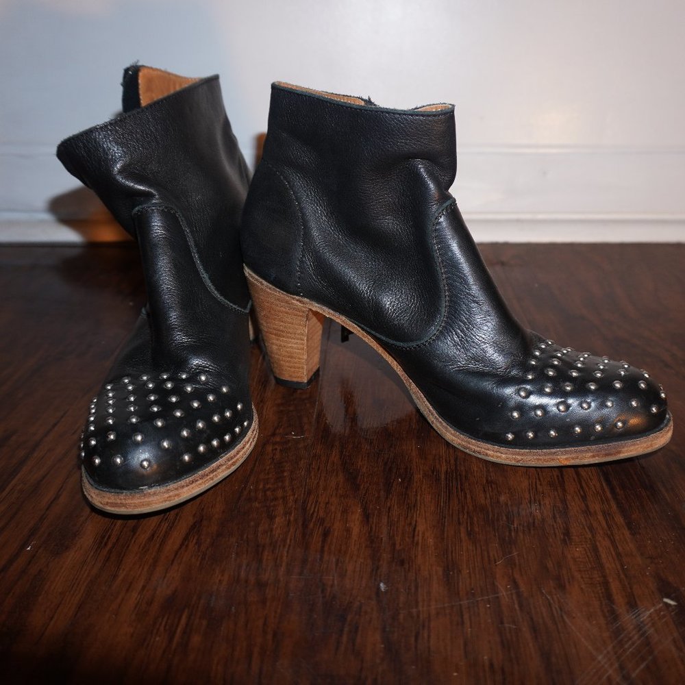 Blackstone Studded Ankle Boot